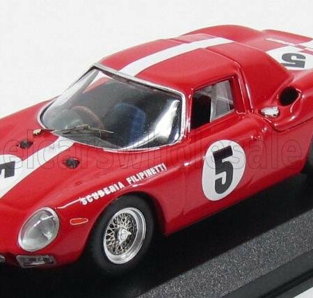 BEST-MODEL 1/43 FERRARI | 250LM COUPE N 5 1000km PARIS 1964 MULLER - BOLLER | RED