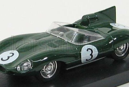 BRUMM 1/43 JAGUAR | D TYPE LE MANS N 3 1956 JACK FAIRMAN | GREEN