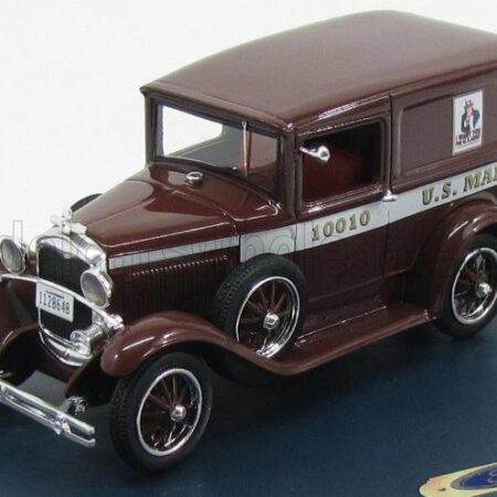 GENUINE-FORD-PARTS 1/43 FORD USA | MODEL-A VAN US MAIL 1931 | BROWN