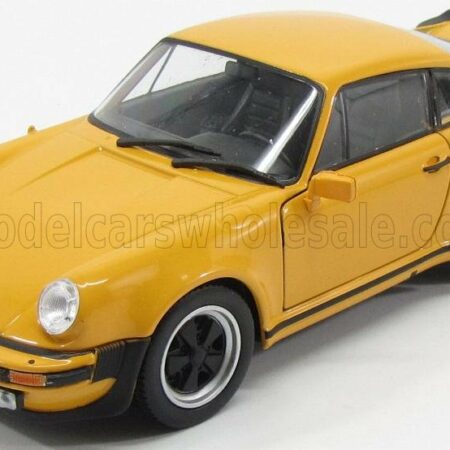 WELLY 1/24 PORSCHE | 911 930 3.0 TURBO COUPE 1974 | YELLOW