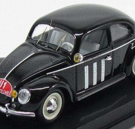 RIO-MODELS 1/43 VOLKSWAGEN | BEETLE N 111 RALLY MONTECARLO 1951 BARON VON HANSTEIN - FUHRMAN | BLACK