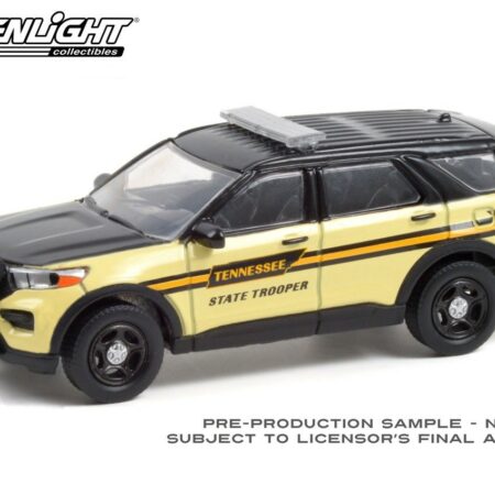 GREENLIGHT 1/64 - FORD USA - UTILITY INTERCEPTOR TENNESSEE STATE TROOPER POLICE 2020