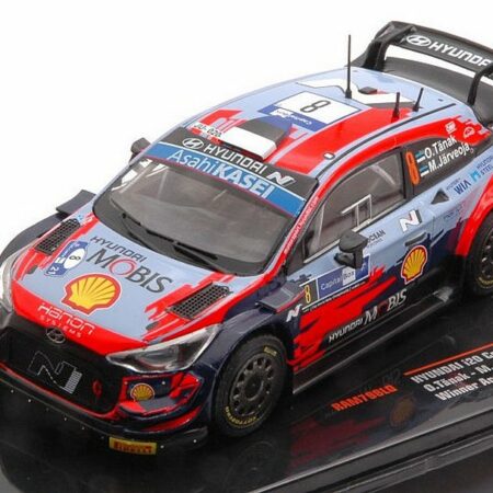 IXO-MODELS 1:43 - HYUNDAI - i20 COUPE WRC N 8 RALLY FINLAND 2021 O.TANAK - M.JARVEOJA